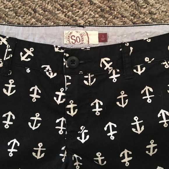 EUC-SO anchor jean shorts-Size 5 - Picture 2 of 3